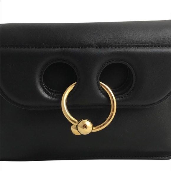J.W. Anderson Medium Pierce Bag Black - Picture 2 of 5